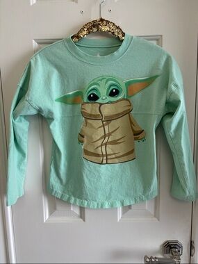 Disney Parks The Mandalorian Baby Yoda "The Child" Youth Spirit Jersey
